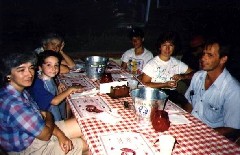 Ruth Dorrouogh; Ben Dorrough; Alice Mop Bennett; Andy McDougal; Ann Bennett; Gene; Camp Family Friends Trips